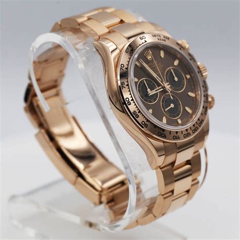 rolex cosmograph daytona oyster 40 mm everose gold|Rolex Cosmograph Daytona Uhr: 18 Karat Everose.